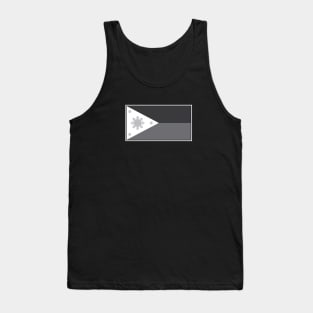 Philippines Black and White Flag Tank Top